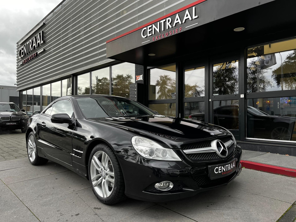 Mercedes-Benz SL-Klasse 350 315PK Navi Airscarf Pdc Harman Kardon Memory Leder Facelift - Afbeelding 26