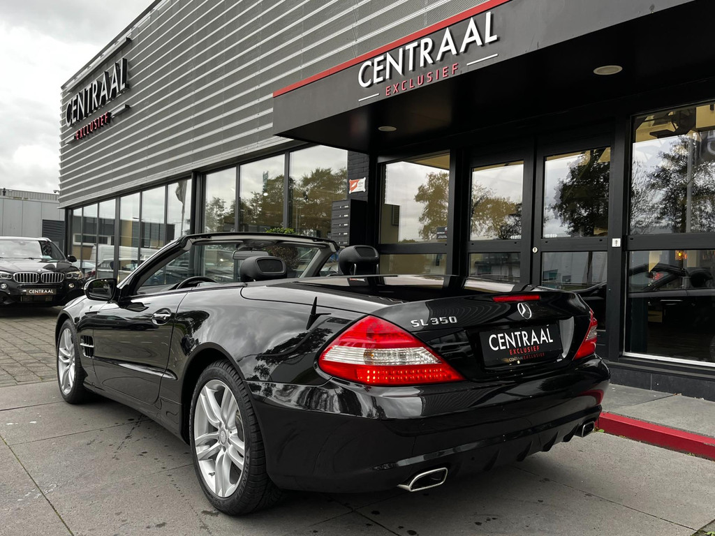 Mercedes-Benz SL-Klasse 350 315PK Navi Airscarf Pdc Harman Kardon Memory Leder Facelift - Afbeelding 27