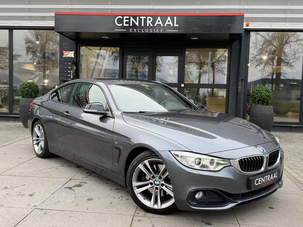 BMW 4 Serie Coupé 428i High Exe Sportline – Head-Up – Camera – Keyless – Leder – Stoelverwarming – NL-Auto - Afbeelding 3