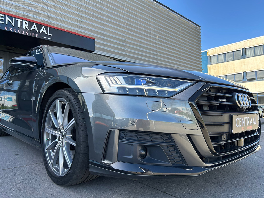 Audi A8 55 TFSI quattro Pro Line – BTW – Luchtvering – Pano – Memory – Leder – Massage – HUD – Softclose - Afbeelding 21