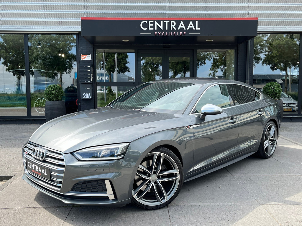Audi S5 Sportback 3.0 TFSI Quattro 354PK – B&O – Navi – Camera – Carplay – Keyless – Ambient Light – Leder