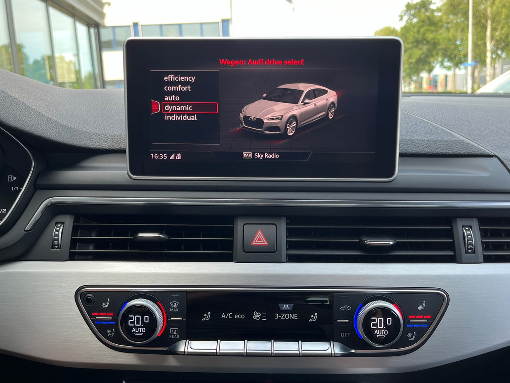 Audi S5 Sportback 3.0 TFSI Quattro 354PK – B&O – Navi – Camera – Carplay – Keyless – Ambient Light – Leder - Afbeelding 33