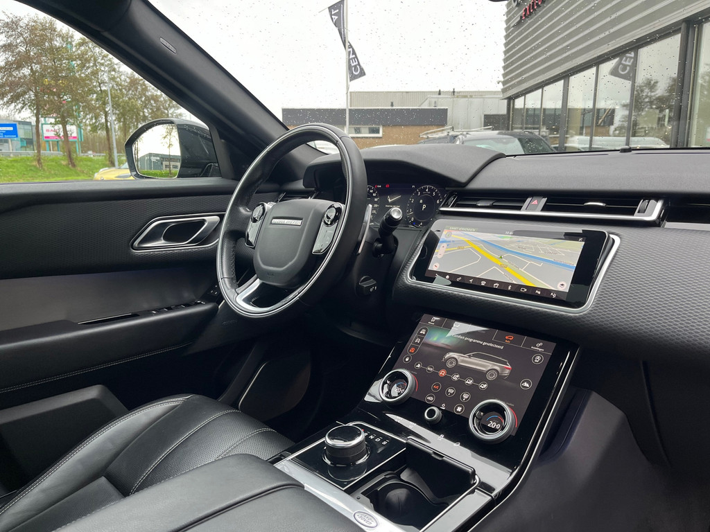 Land Rover Range Rover Velar 2.0 P300 Turbo AWD R-Dynamic 300PK – Pano – Luchtvering – Meridian – ACC – Memory – Camera – Keyless – Leder - Afbeelding 27