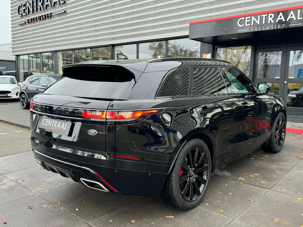 Land Rover Range Rover Velar 2.0 P300 Turbo AWD R-Dynamic 300PK – Pano – Luchtvering – Meridian – ACC – Memory – Camera – Keyless – Leder - Afbeelding 37