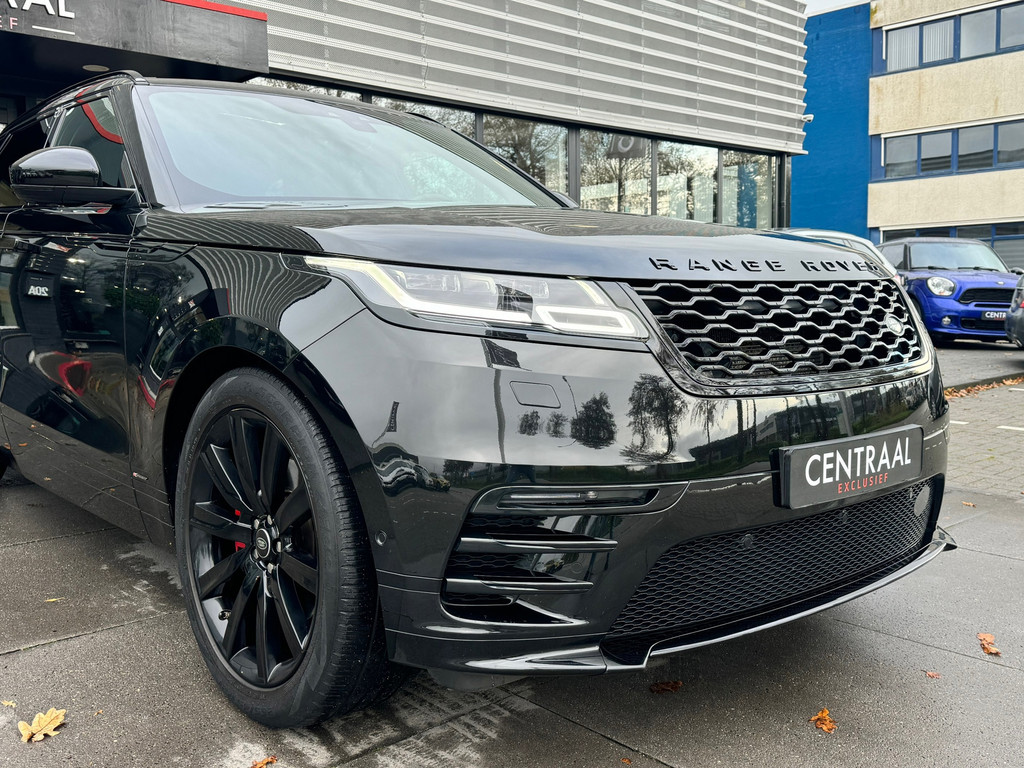 Land Rover Range Rover Velar 2.0 P300 Turbo AWD R-Dynamic 300PK – Pano – Luchtvering – Meridian – ACC – Memory – Camera – Keyless – Leder - Afbeelding 39