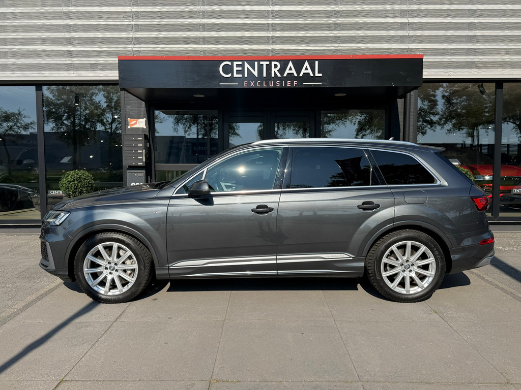 Audi Q7 55 TFSI e quattro S-Line NL-Auto – B&O – RS-zetels – Memory – ACC – Matrix – Camera – Luchtvering - Afbeelding 23