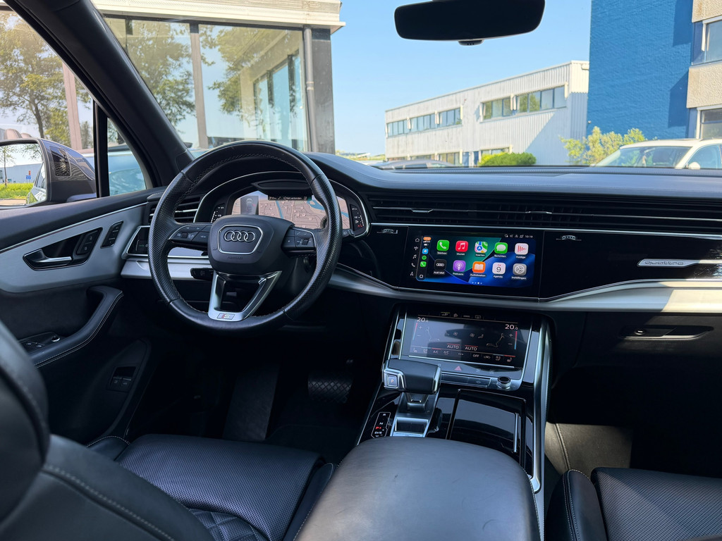Audi Q7 55 TFSI e quattro S-Line NL-Auto – B&O – Memory – ACC – 395PK – Matrix – Camera – Luchtvering - Afbeelding 30