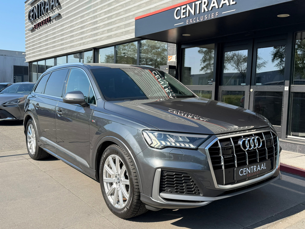 Audi Q7 55 TFSI e quattro S-Line NL-Auto – B&O – RS-zetels – Memory – ACC – Matrix – Camera – Luchtvering - Afbeelding 34