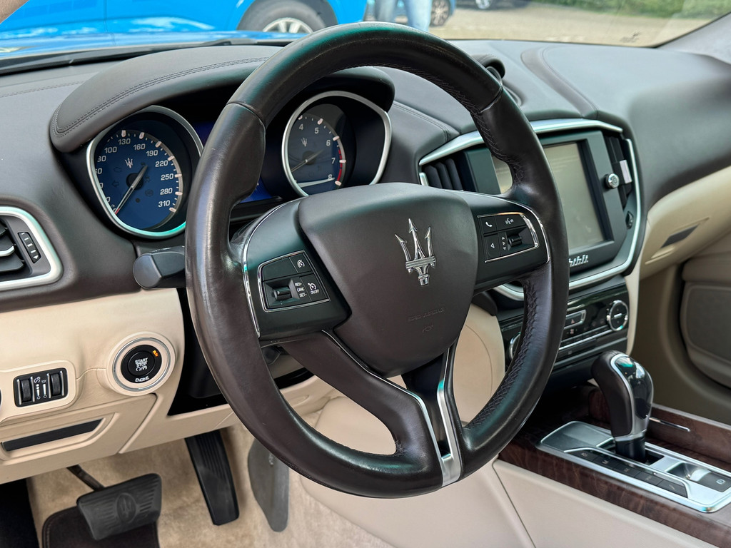 Maserati Ghibli 3.0 NL-Auto – Schuifdak – Camera – Memory – Leder – Keyless – Navi – 330PK - Afbeelding 24