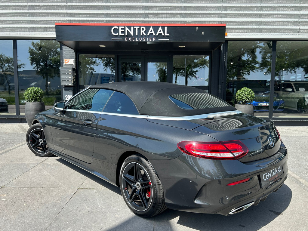 Mercedes-Benz C-Klasse Cabrio 200 Sport Edition – Leder – Carplay – Stoelverwarming – Camera - Afbeelding 4