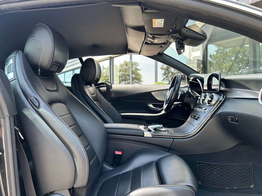 Mercedes-Benz C-Klasse Cabrio 200 Sport Edition – Leder – Carplay – Stoelverwarming – Camera - Afbeelding 8