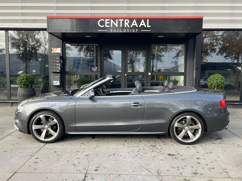 Audi A5 Cabriolet 1.8 TFSI S-Line 170PK – Bang&Olufsen – Airscarf – Navi – Pdc – Leder – Stoelverwarming – Bluetooth – NL-Auto - Afbeelding 21