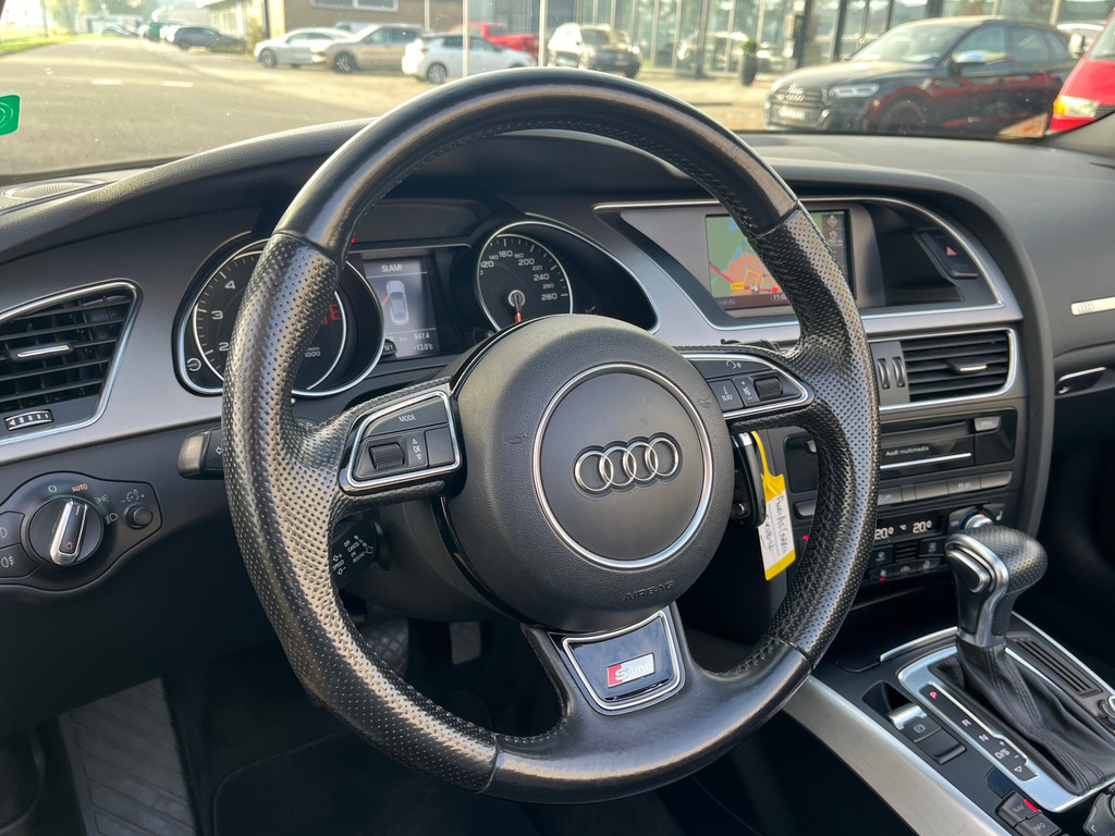 Audi A5 Cabriolet 1.8 TFSI S-Line 170PK – Bang&Olufsen – Airscarf – Navi – Pdc – Leder – Stoelverwarming – Bluetooth – NL-Auto - Afbeelding 28