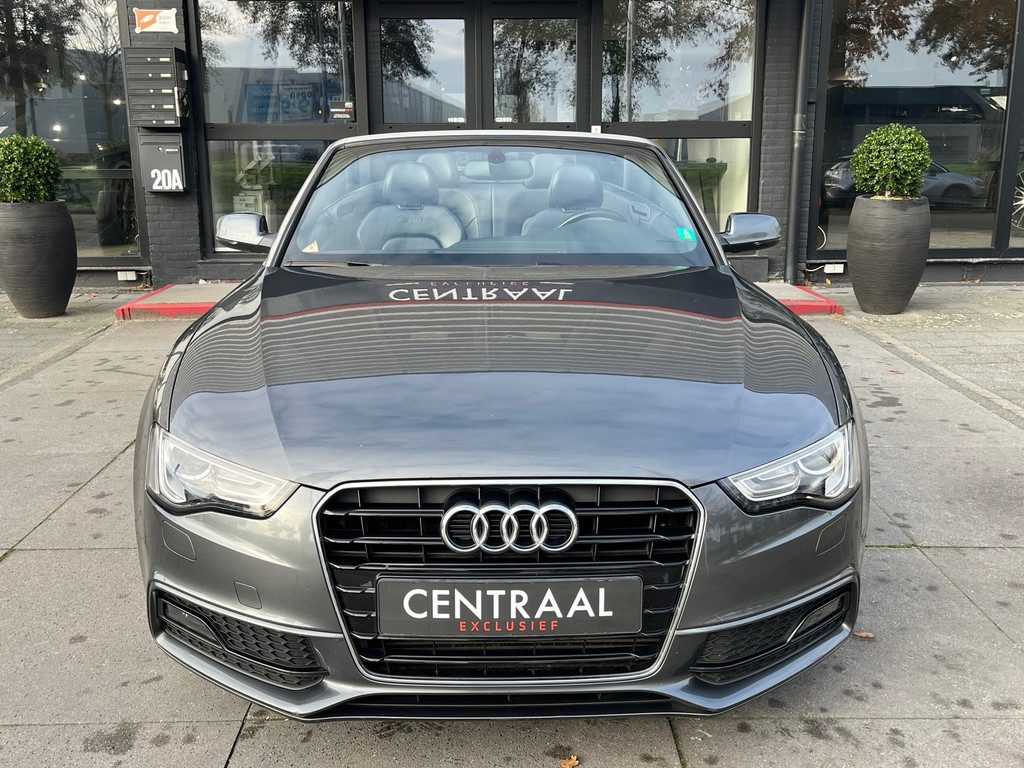Audi A5 Cabriolet 1.8 TFSI S-Line 170PK - Bang&Olufsen - Airscarf - Navi - Pdc - Leder - Stoelverwarming - Bluetooth - NL-Auto