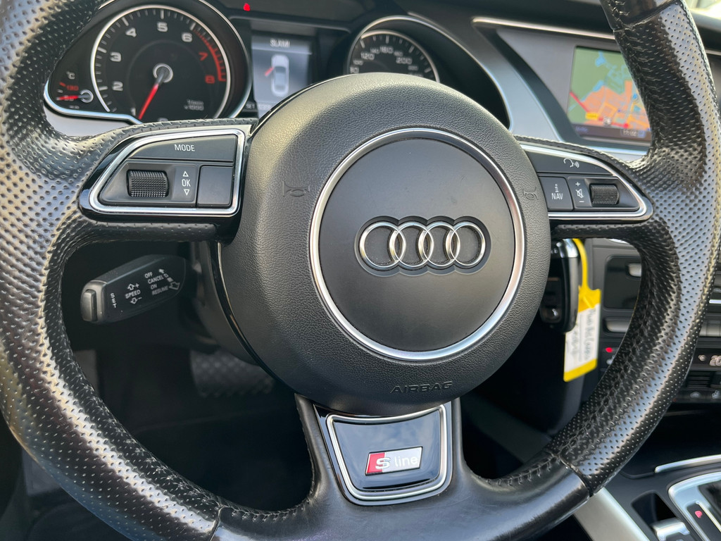 Audi A5 Cabriolet 1.8 TFSI S-Line 170PK – Bang&Olufsen – Airscarf – Navi – Pdc – Leder – Stoelverwarming – Bluetooth – NL-Auto - Afbeelding 33