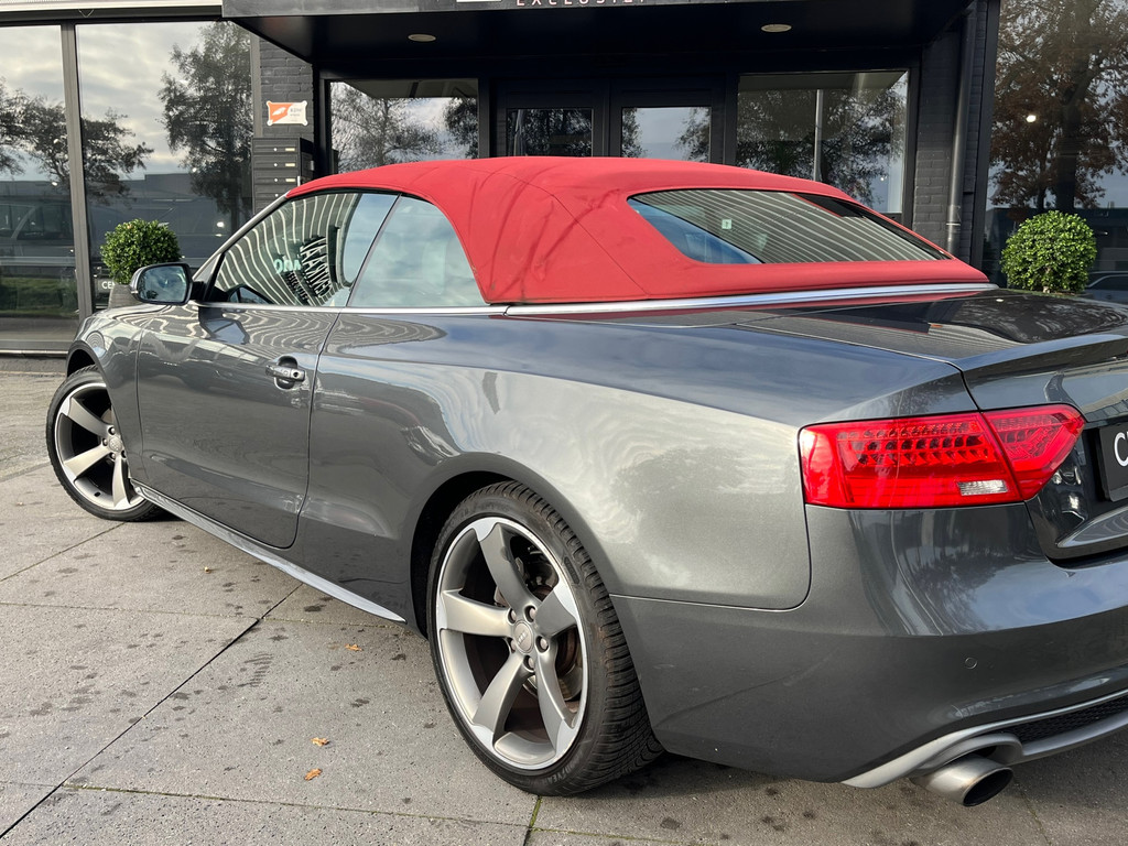 Audi A5 Cabriolet 1.8 TFSI S-Line 170PK – Bang&Olufsen – Airscarf – Navi – Pdc – Leder – Stoelverwarming – Bluetooth – NL-Auto - Afbeelding 37