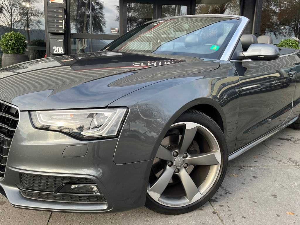Audi A5 Cabriolet 1.8 TFSI S-Line 170PK – Bang&Olufsen – Airscarf – Navi – Pdc – Leder – Stoelverwarming – Bluetooth – NL-Auto - Afbeelding 41