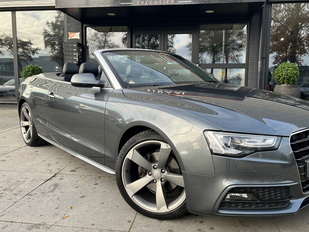 Audi A5 Cabriolet 1.8 TFSI S-Line 170PK – Bang&Olufsen – Airscarf – Navi – Pdc – Leder – Stoelverwarming – Bluetooth – NL-Auto - Afbeelding 45