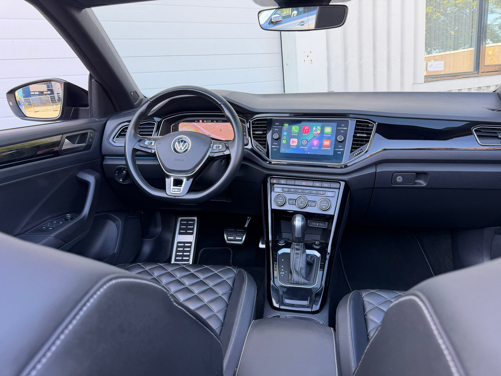 Volkswagen T-Roc Cabrio 1.5 TSI R-Line Edition Blue Leder – Beats-Audio – 150PK – ACC – Carplay – Camera – IQ-Lights – Virtual-cockpit - Afbeelding 37