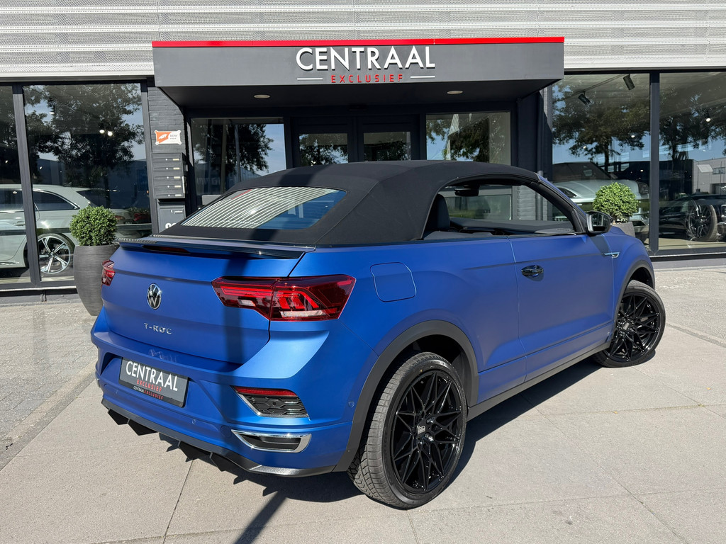 Volkswagen T-Roc Cabrio 1.5 TSI R-Line Edition Blue Leder – Beats-Audio – 150PK – ACC – Carplay – Camera – IQ-Lights – Virtual-cockpit - Afbeelding 6