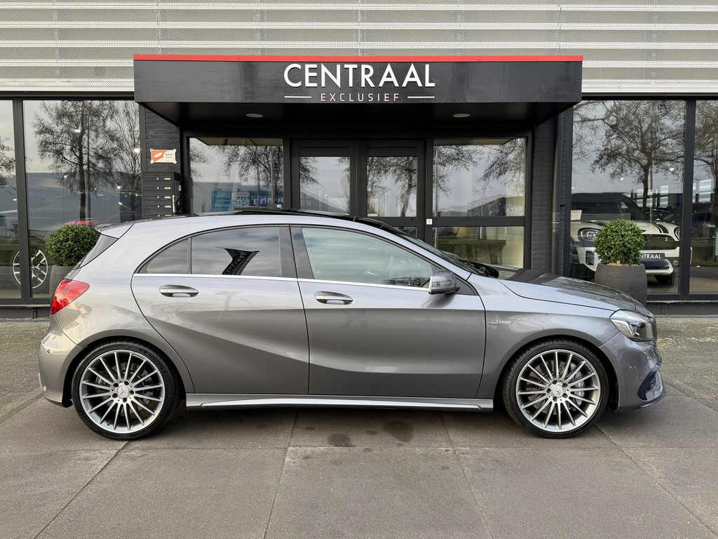Mercedes-Benz A-Klasse 45 AMG 4MATIC Pano – Armytrix – Camera – Leder – Navi – 381PK – Cruise Control - Afbeelding 25