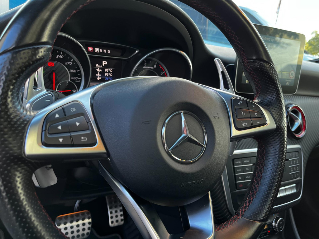 Mercedes-Benz A-Klasse 45 AMG 4MATIC Pano – Armytrix – Camera – Leder – Navi – 381PK – Cruise Control - Afbeelding 33