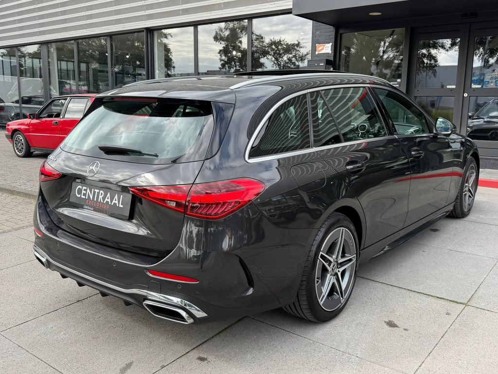 Mercedes-Benz C-Klasse Estate 300 e AMG Line 313PK Pano – Carplay – ACC – Hud – 360Camera – Led - Afbeelding 32