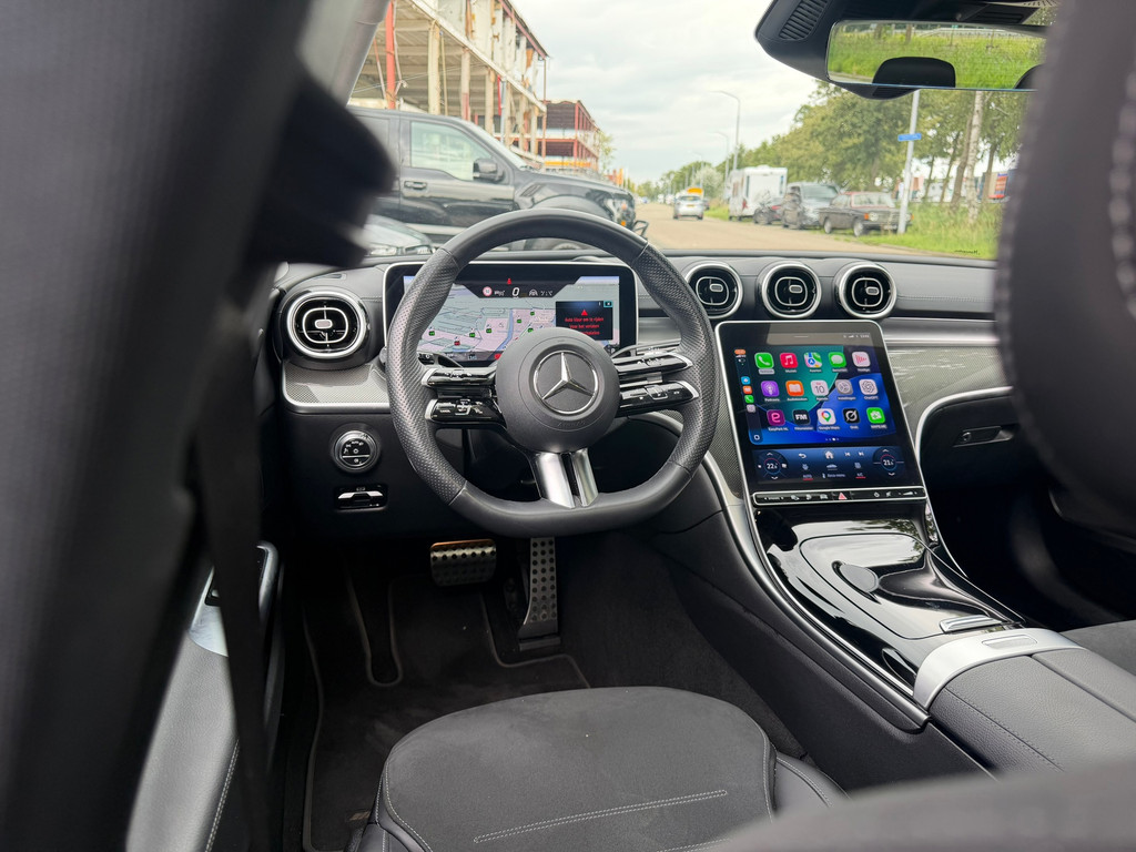 Mercedes-Benz C-Klasse Estate 300 e AMG Line 313PK Pano – Carplay – ACC – Hud – 360Camera – Led - Afbeelding 38