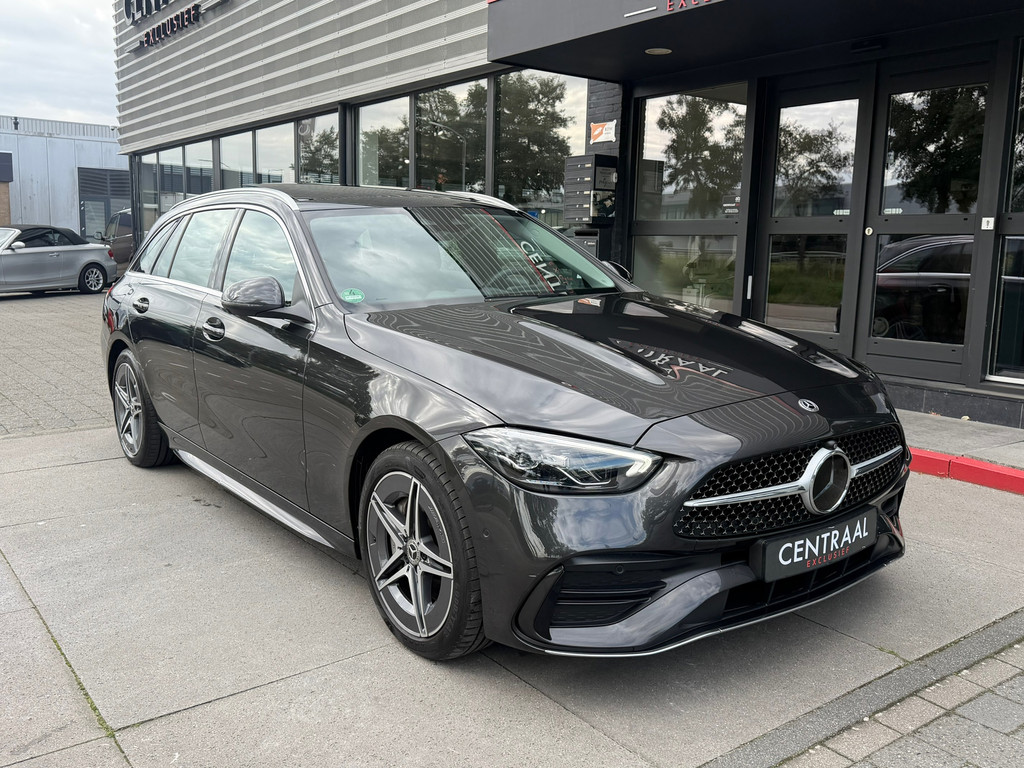 Mercedes-Benz C-Klasse Estate 300 e AMG Line 313PK Pano – Carplay – ACC – Hud – 360Camera – Led - Afbeelding 39