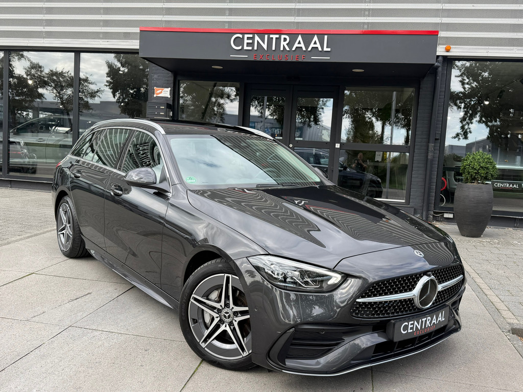Mercedes-Benz C-Klasse Estate 300 e AMG Line 313PK Pano – Carplay – ACC – Hud – 360Camera – Led - Afbeelding 3