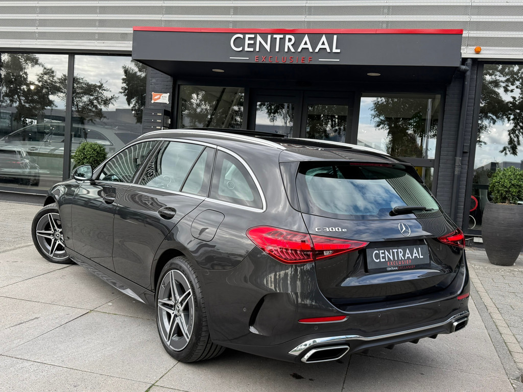 Mercedes-Benz C-Klasse Estate 300 e AMG Line 313PK Pano – Carplay – ACC – Hud – 360Camera – Led - Afbeelding 4