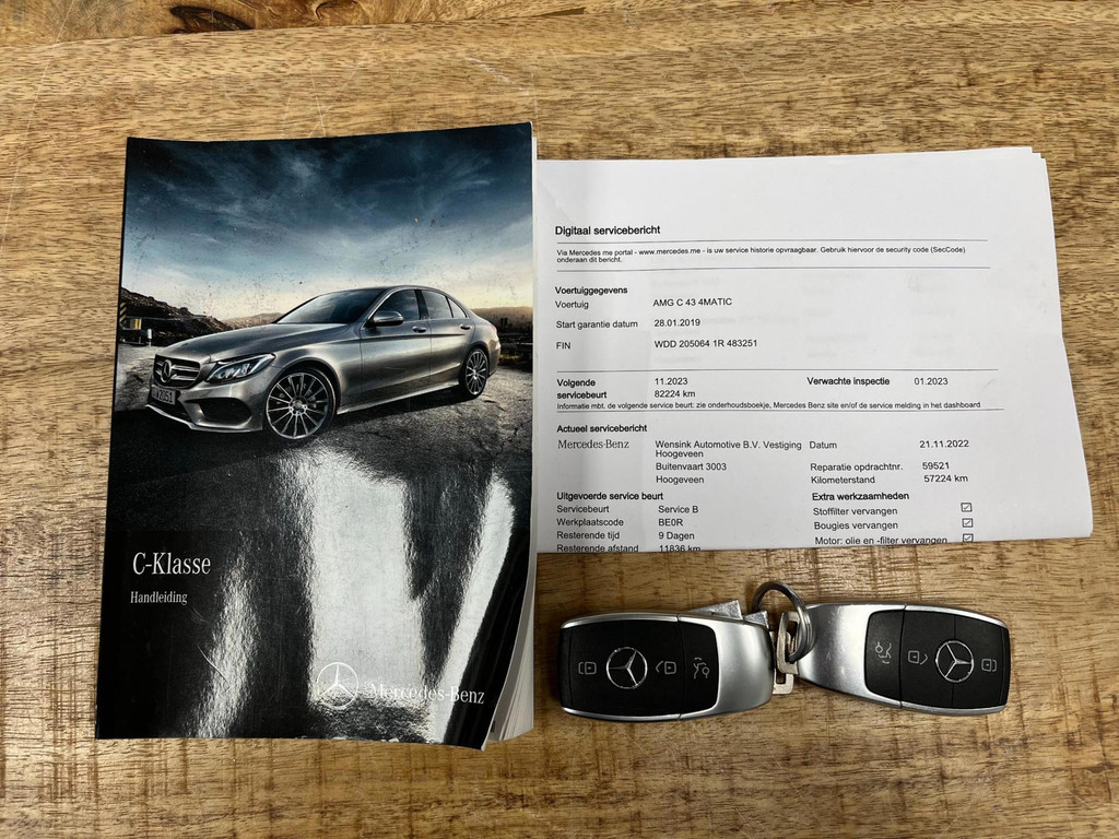 Mercedes-Benz C-Klasse 43 AMG 4MATIC 390PK – Pano – Burmester – Camera – HUD – ACC – Schaalstoelen - Afbeelding 10