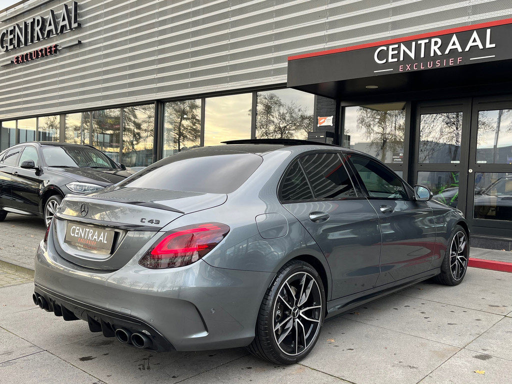 Mercedes-Benz C-Klasse 43 AMG 4MATIC 390PK – Pano – Burmester – Camera – HUD – ACC – Schaalstoelen - Afbeelding 32