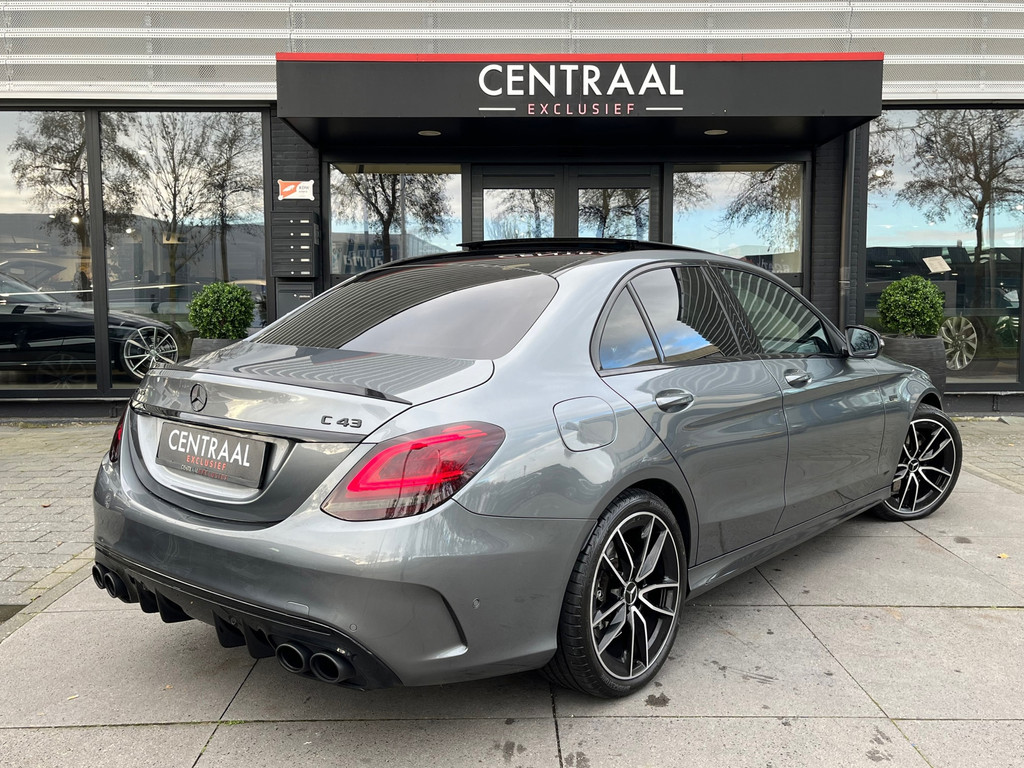 Mercedes-Benz C-Klasse 43 AMG 4MATIC 390PK – Pano – Burmester – Camera – HUD – ACC – Schaalstoelen - Afbeelding 4