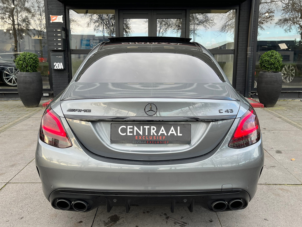 Mercedes-Benz C-Klasse 43 AMG 4MATIC 390PK – Pano – Burmester – Camera – HUD – ACC – Schaalstoelen - Afbeelding 5