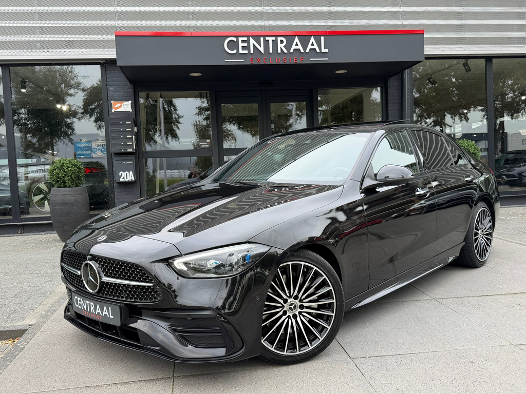 Mercedes-Benz C-Klasse 200 4MATIC AMG Burmester – Pano – Keyless – Carplay – Hud – ACC