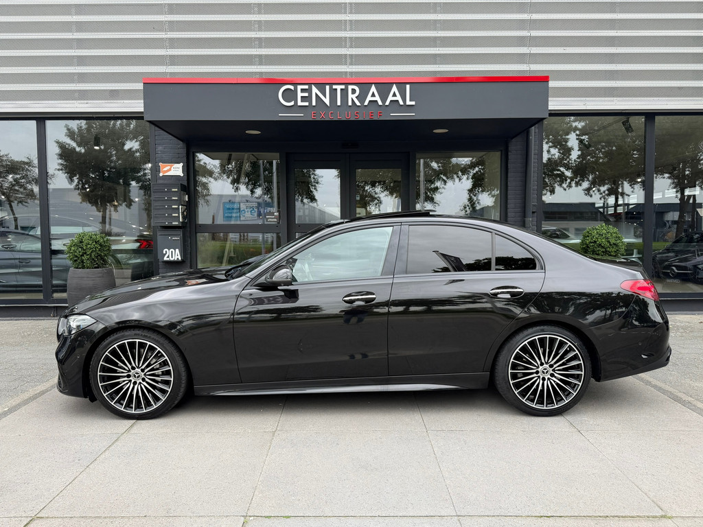 Mercedes-Benz C-Klasse 200 4MATIC AMG Burmester – Pano – Keyless – Carplay – Hud – ACC - Afbeelding 22