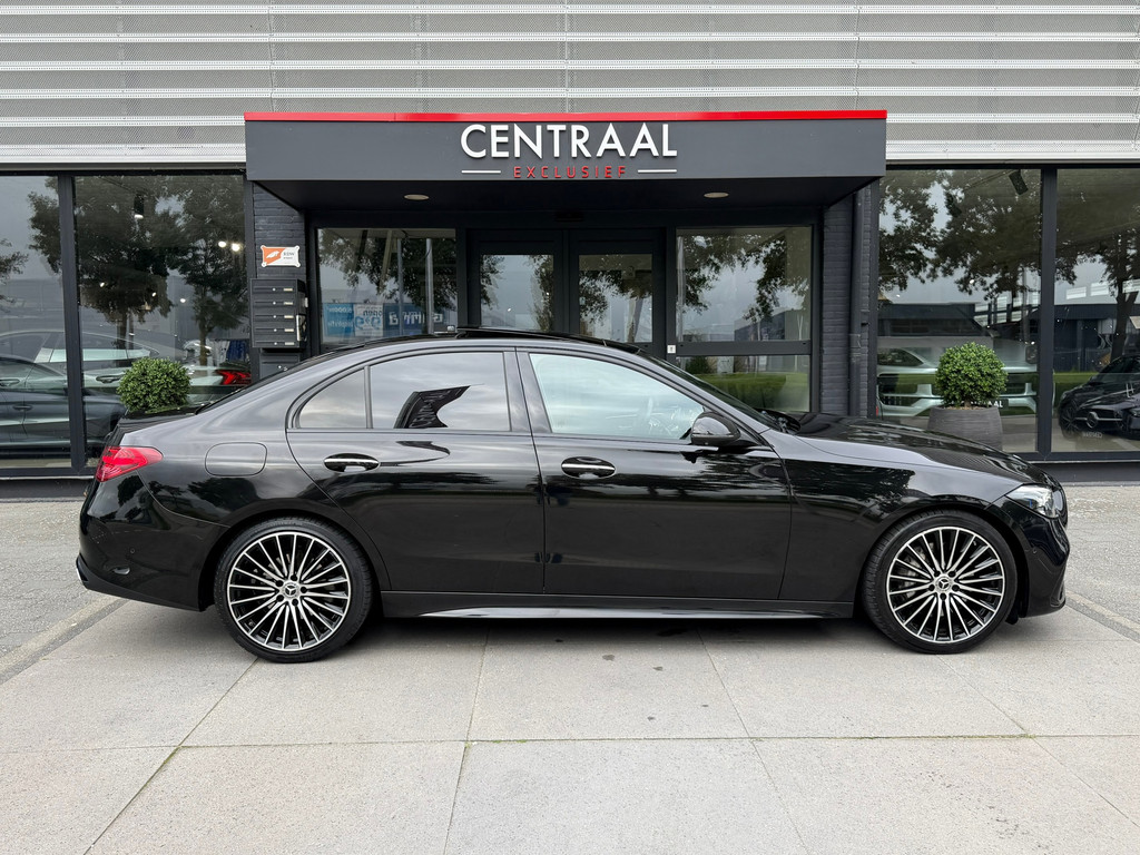 Mercedes-Benz C-Klasse 200 4MATIC AMG Burmester – Pano – Keyless – Carplay – Hud – ACC - Afbeelding 24