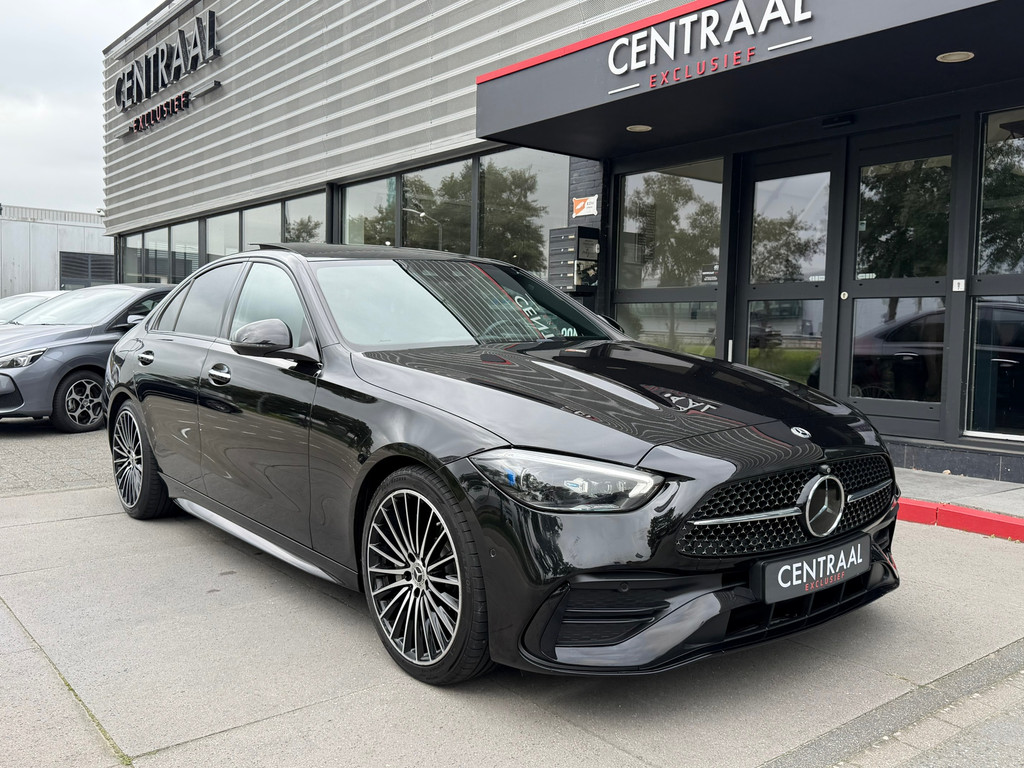 Mercedes-Benz C-Klasse 200 4MATIC AMG Burmester – Pano – Keyless – Carplay – Hud – ACC - Afbeelding 32