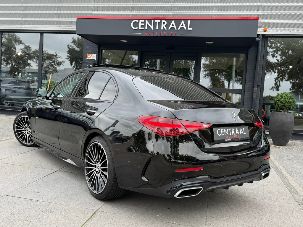 Mercedes-Benz C-Klasse 200 4MATIC AMG Burmester – Pano – Keyless – Carplay – Hud – ACC - Afbeelding 4