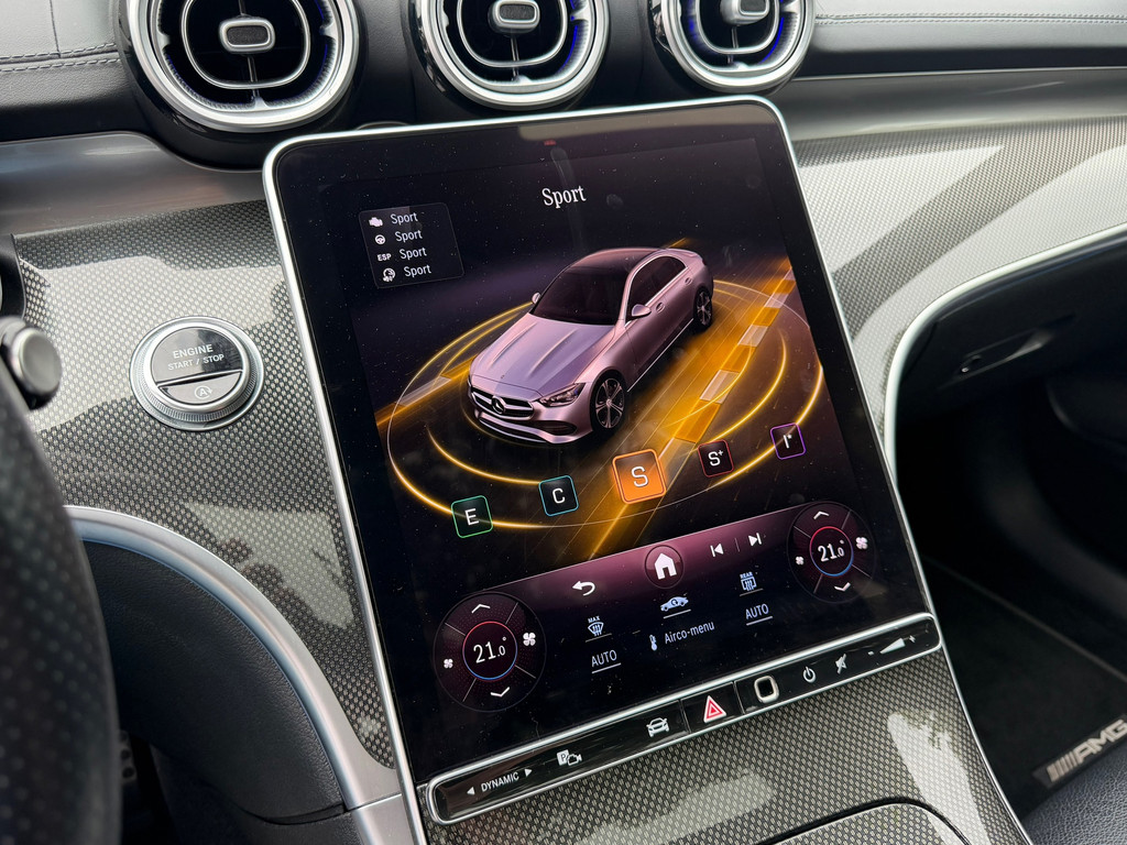 Mercedes-Benz C-Klasse 200 4MATIC AMG Burmester – Pano – Keyless – Carplay – Hud – ACC - Afbeelding 52
