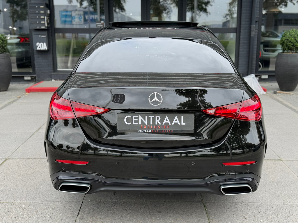 Mercedes-Benz C-Klasse 200 4MATIC AMG Burmester – Pano – Keyless – Carplay – Hud – ACC - Afbeelding 5