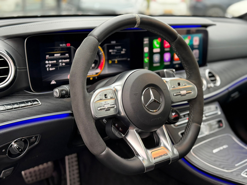 Mercedes-Benz E-Klasse Estate 63 S AMG 4MATIC plus – Pano – Keramisch – Massage – Burmester – Head-Up – Memory – 360Camera – Keyless – Leder – 612PK - Afbeelding 24