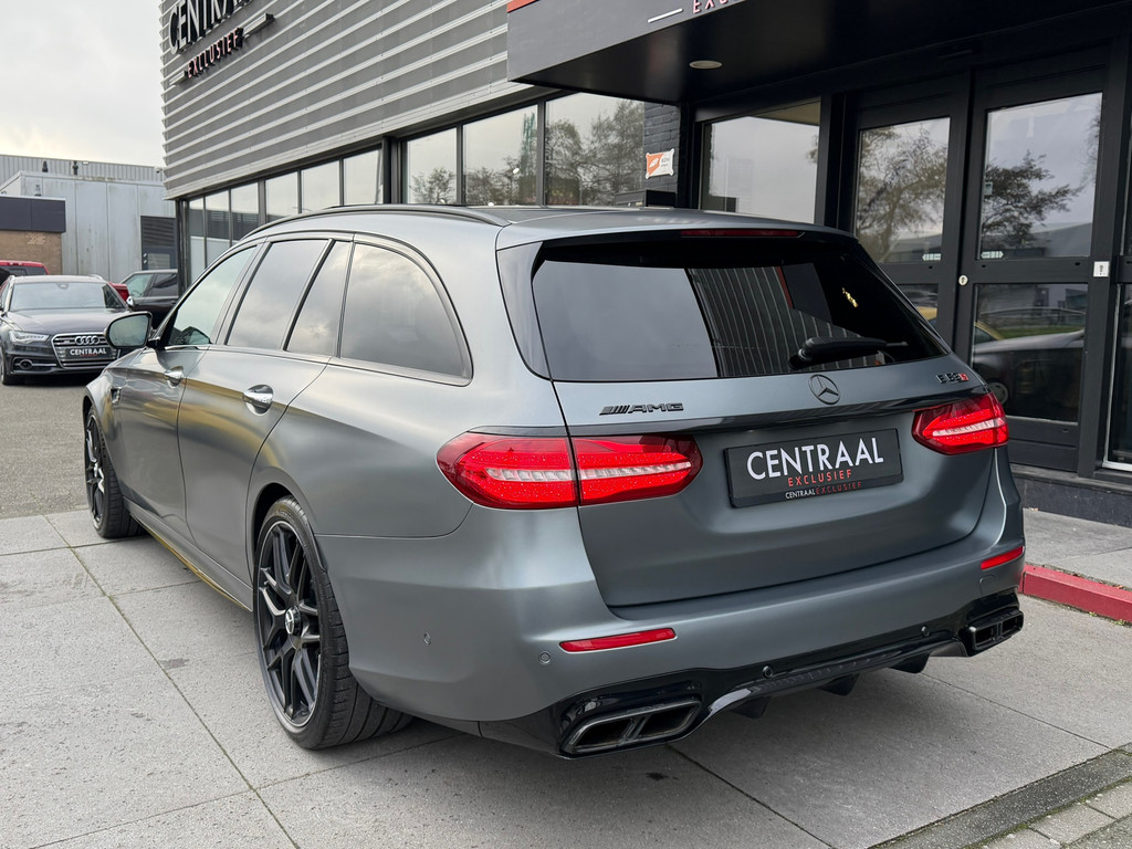 Mercedes-Benz E-Klasse Estate 63 S AMG 4MATIC plus – Pano – Keramisch – Massage – Burmester – Head-Up – Memory – 360Camera – Keyless – Leder – 612PK - Afbeelding 27