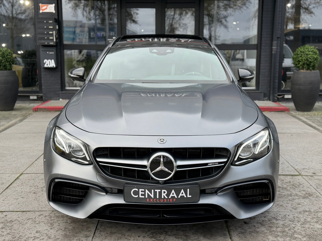 Mercedes-Benz E-Klasse Estate 63 S AMG 4MATIC plus – Pano – Keramisch – Massage – Burmester – Head-Up – Memory – 360Camera – Keyless – Leder – 612PK - Afbeelding 2