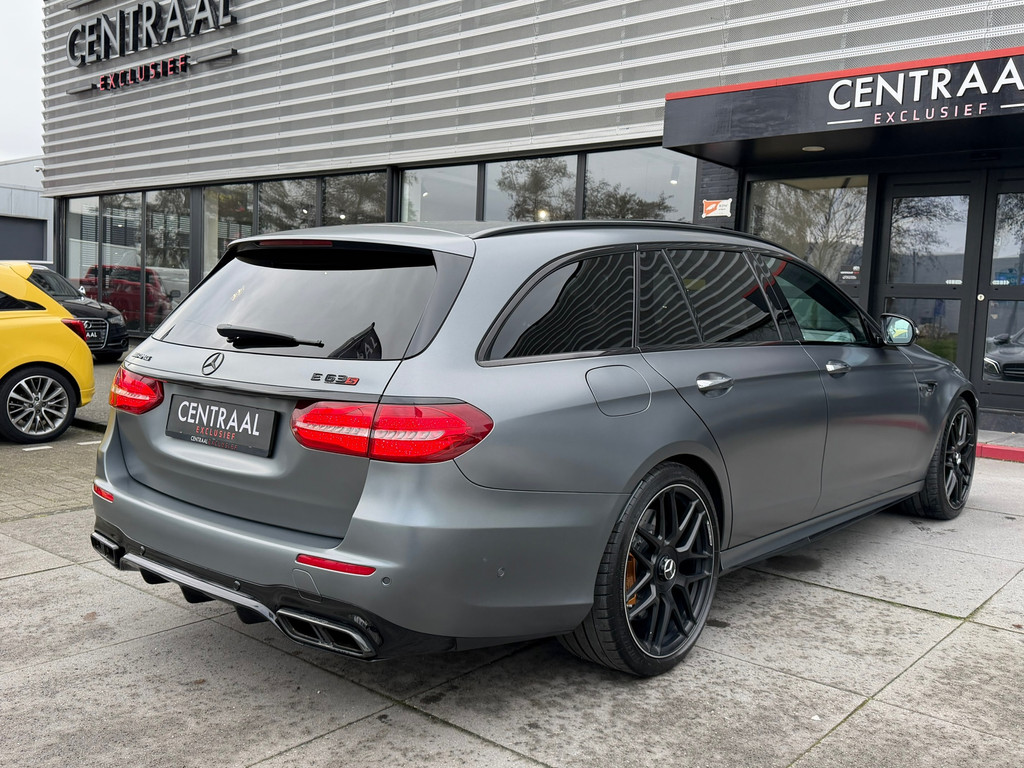 Mercedes-Benz E-Klasse Estate 63 S AMG 4MATIC plus – Pano – Keramisch – Massage – Burmester – Head-Up – Memory – 360Camera – Keyless – Leder – 612PK - Afbeelding 33