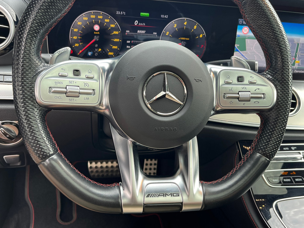 Mercedes-Benz E-Klasse Estate 53 AMG 4MATIC 457PK – Pano – Burmester – 360Camera – Luchtvering – Keyless – Carplay – Leder - Afbeelding 33