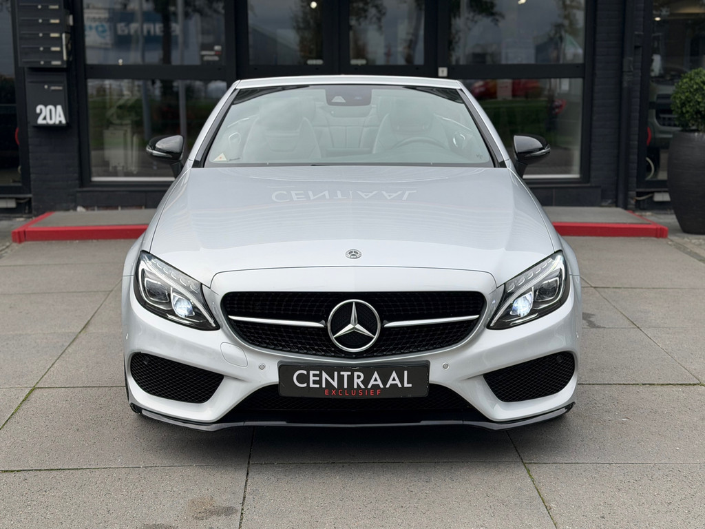 Mercedes-Benz C-Klasse Cabrio 180 Amg Leder – Camera – Airscarf – Led - Afbeelding 2