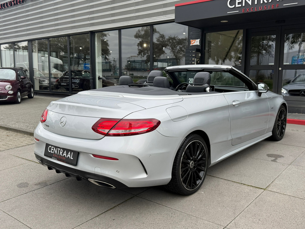 Mercedes-Benz C-Klasse Cabrio 180 Amg Leder – Camera – Airscarf – Led - Afbeelding 35