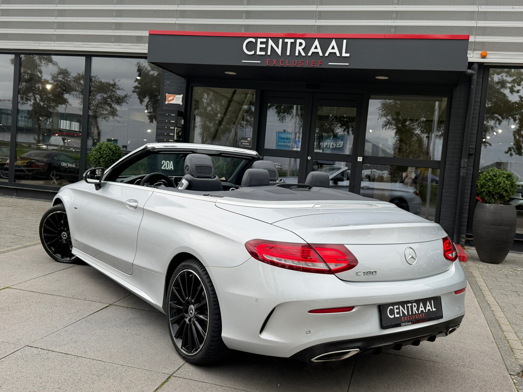 Mercedes-Benz C-Klasse Cabrio 180 Amg Leder – Camera – Airscarf – Led - Afbeelding 4